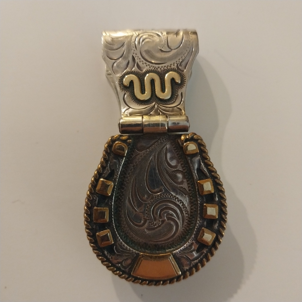 W King Ranch money clip